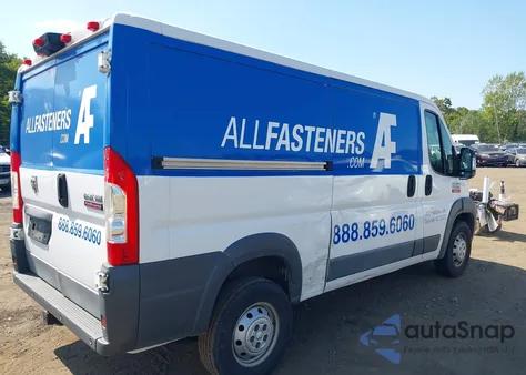 2017 Ram Promaster 1500 Low Roof 136 Wb from USA, damaged, VIN 3C6TRVAG6HE546579